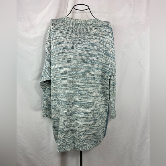 Vintage Classic Elements knitted by hand snowflake cable knit cardigan size L - Picture 8 of 8